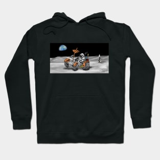 Driving on the Moon Hoodie